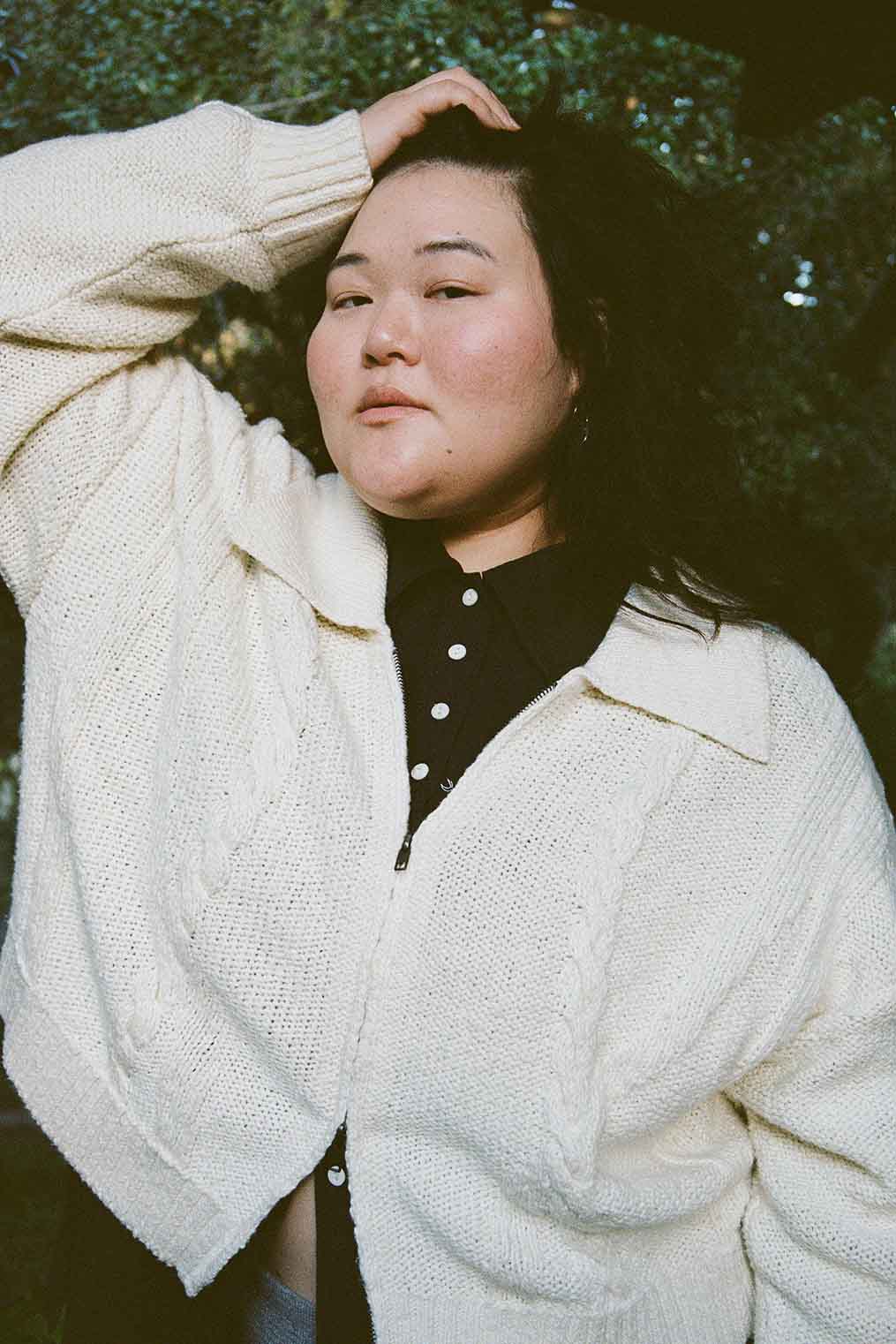 Braided Knit Cardigan - Image 4