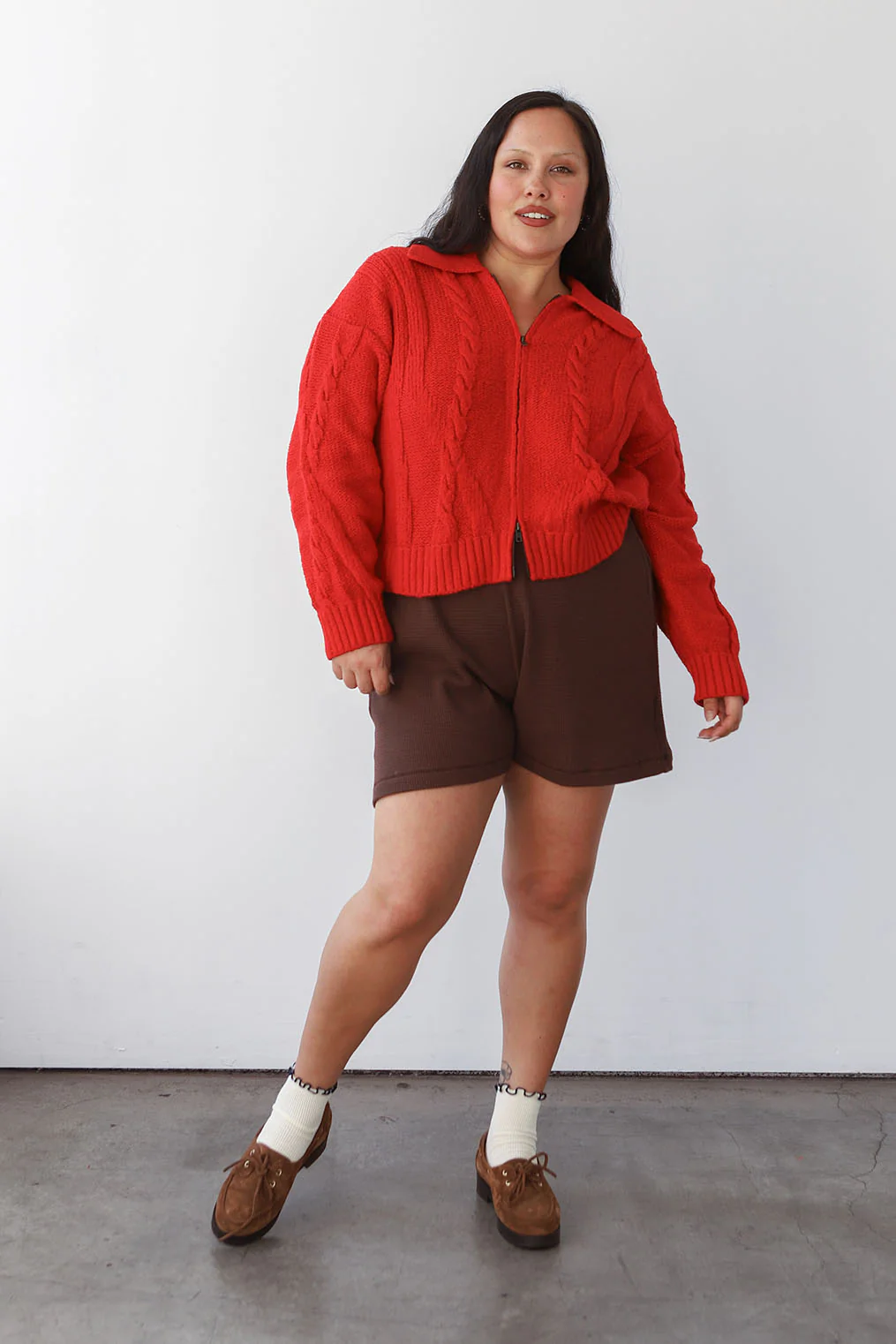 Braided Knit Cardigan - Image 3