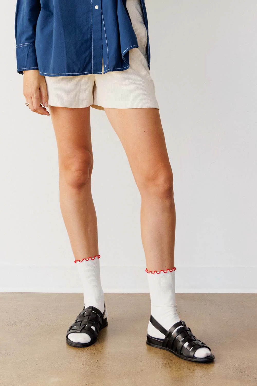 Ruffle Modal Sock - Image 3
