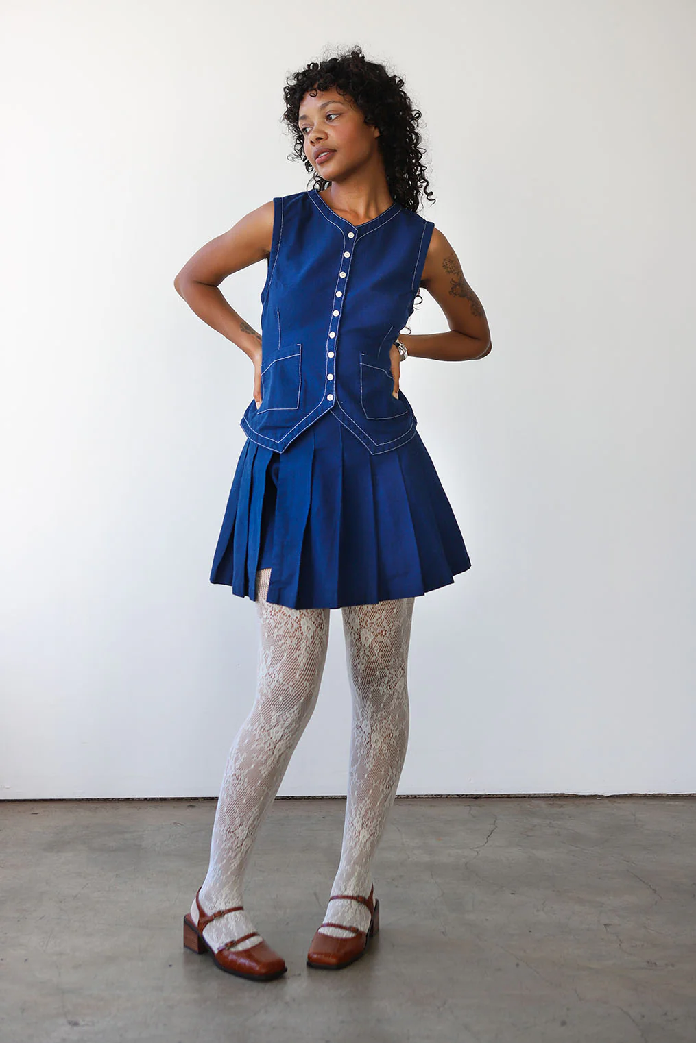 Flared Vest - Image 4