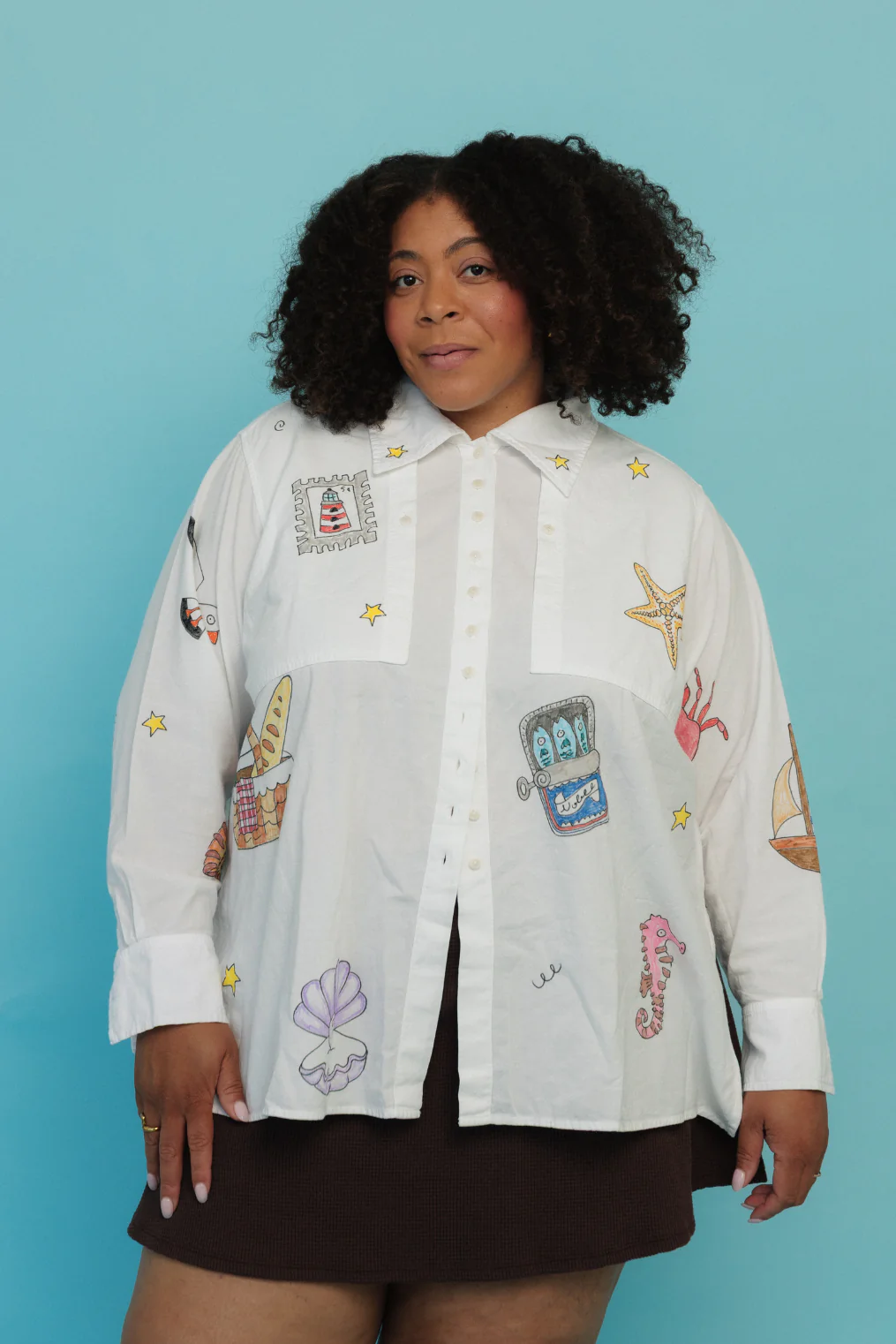 Noble x Studio Blinky Collared Shirt - Image 3