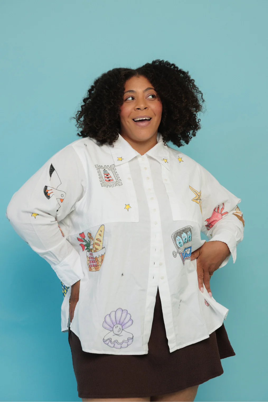 Noble x Studio Blinky Collared Shirt - Image 4