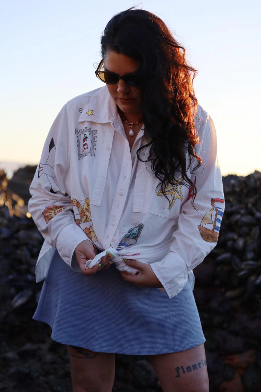 Noble x Studio Blinky Collared Shirt - Image 7