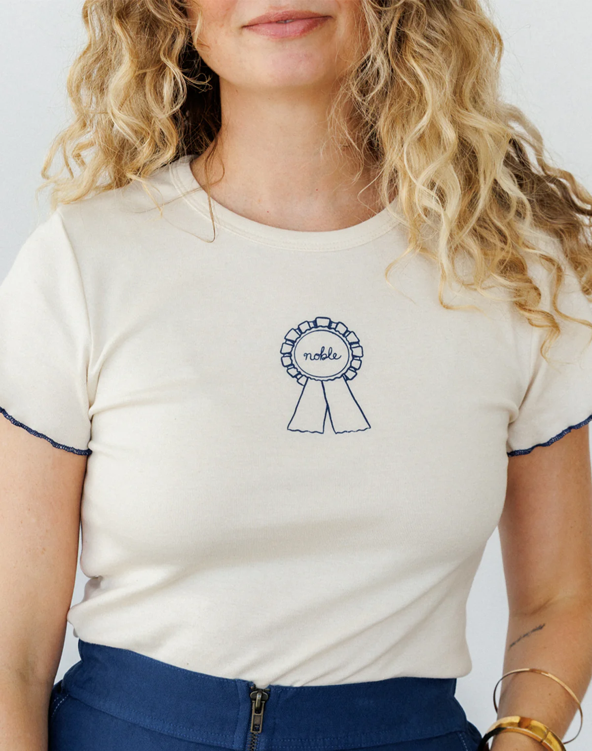 Noble x Subtle Dust Baby Tee - Image 3