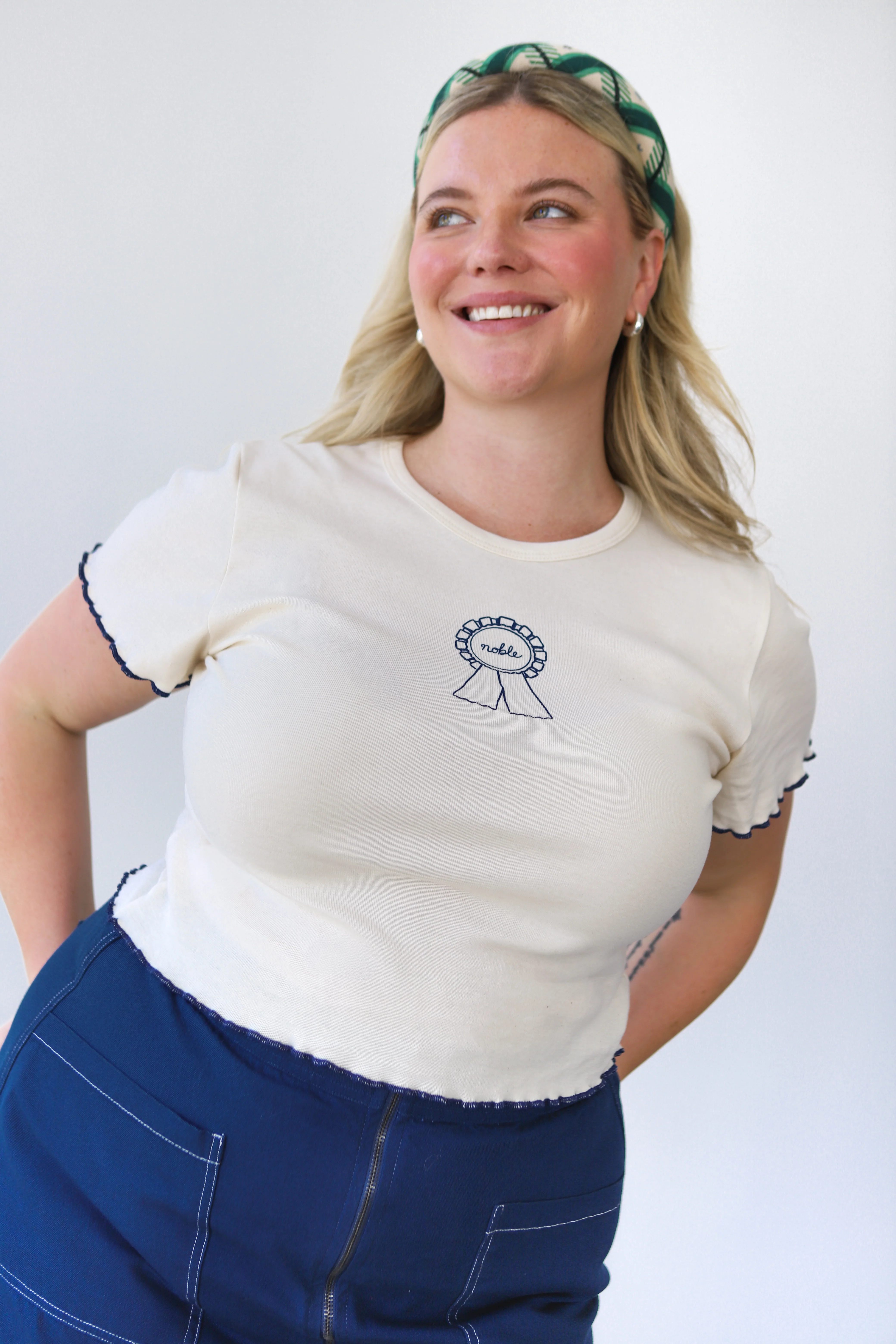 Noble x Subtle Dust Baby Tee - Image 5