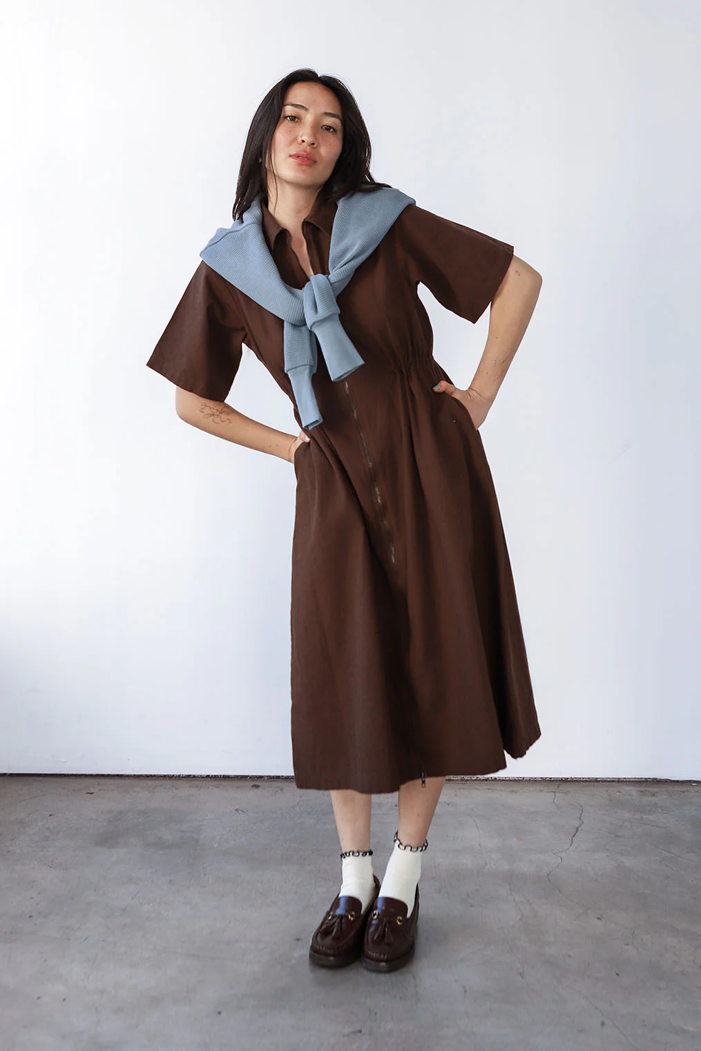 Petite Ruffle Modal Sock - Image 5