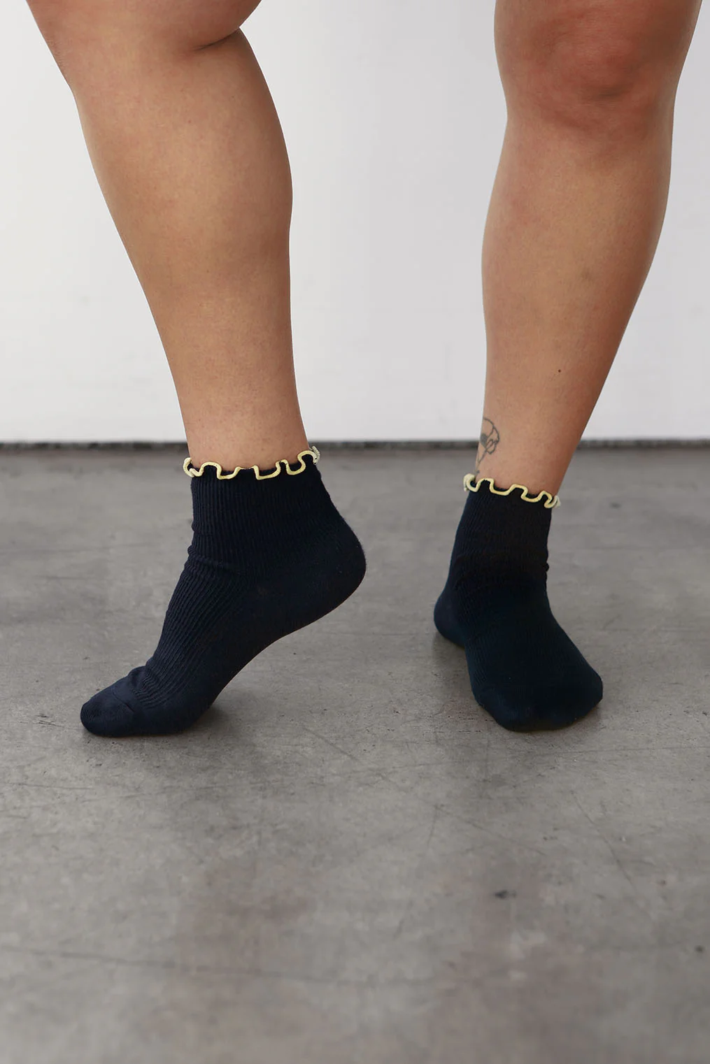 Petite Ruffle Modal Sock - Image 3