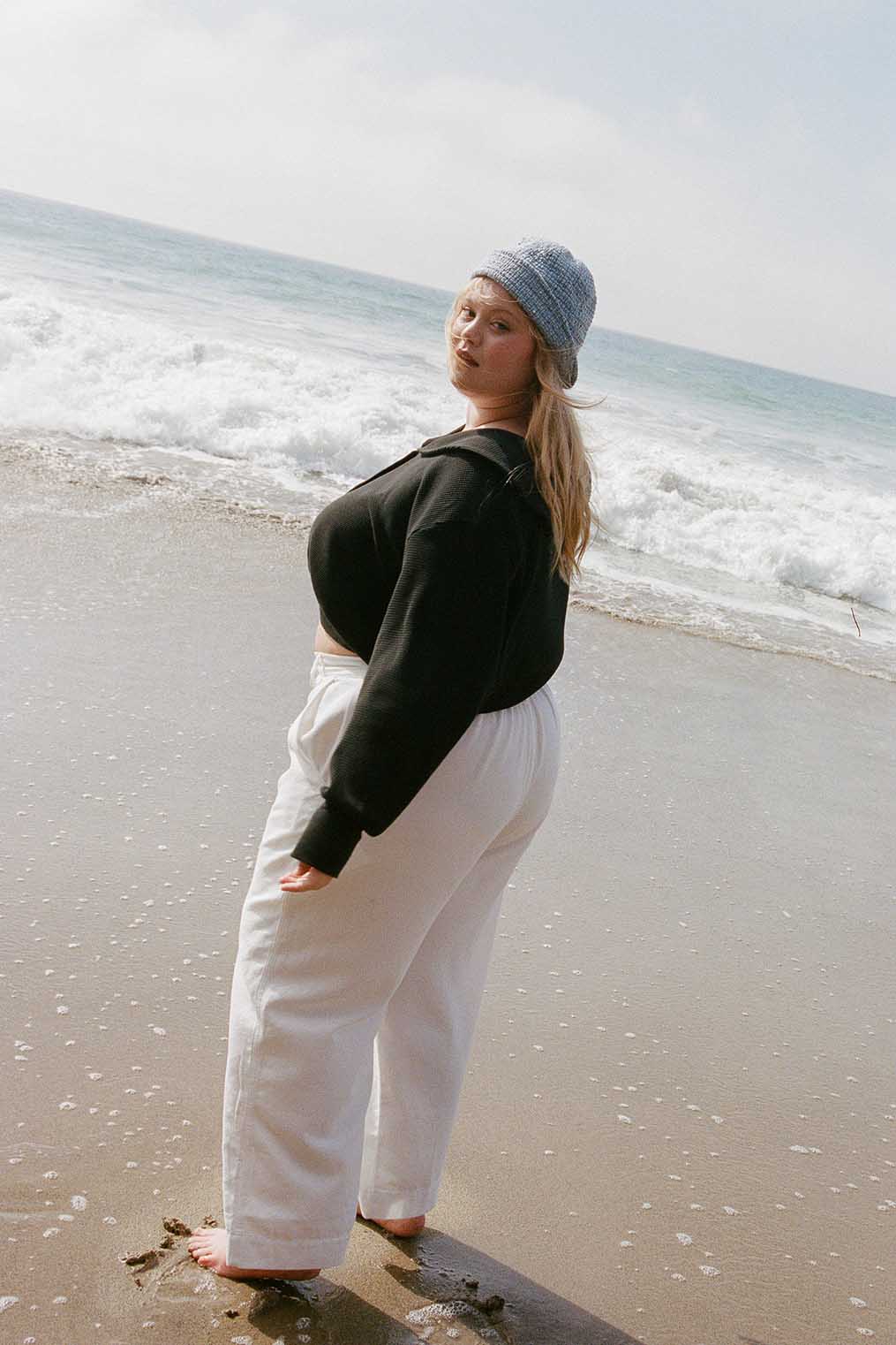 Waffle Sailor Cardigan - Image 8