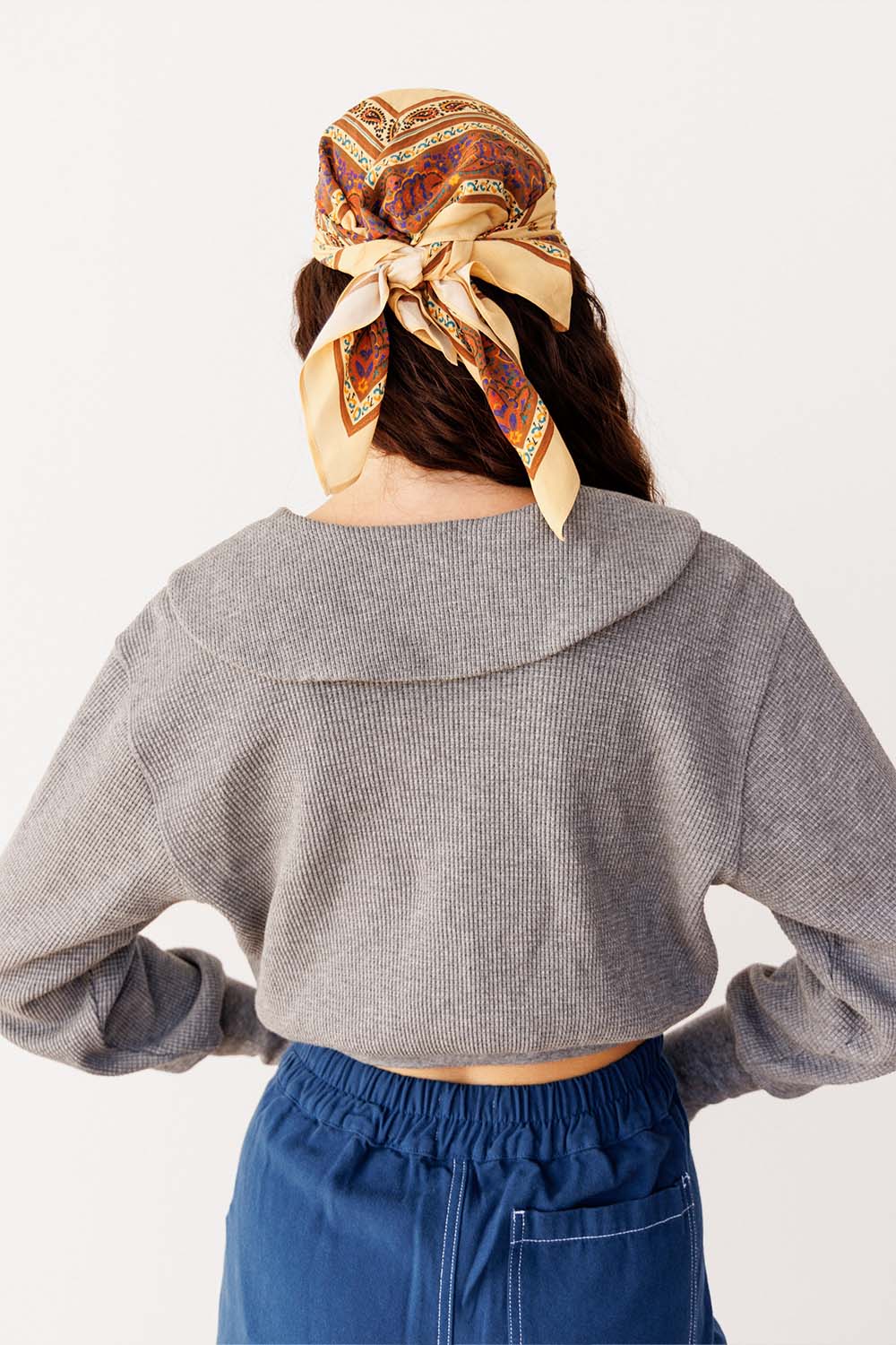 Waffle Sailor Cardigan - Image 6